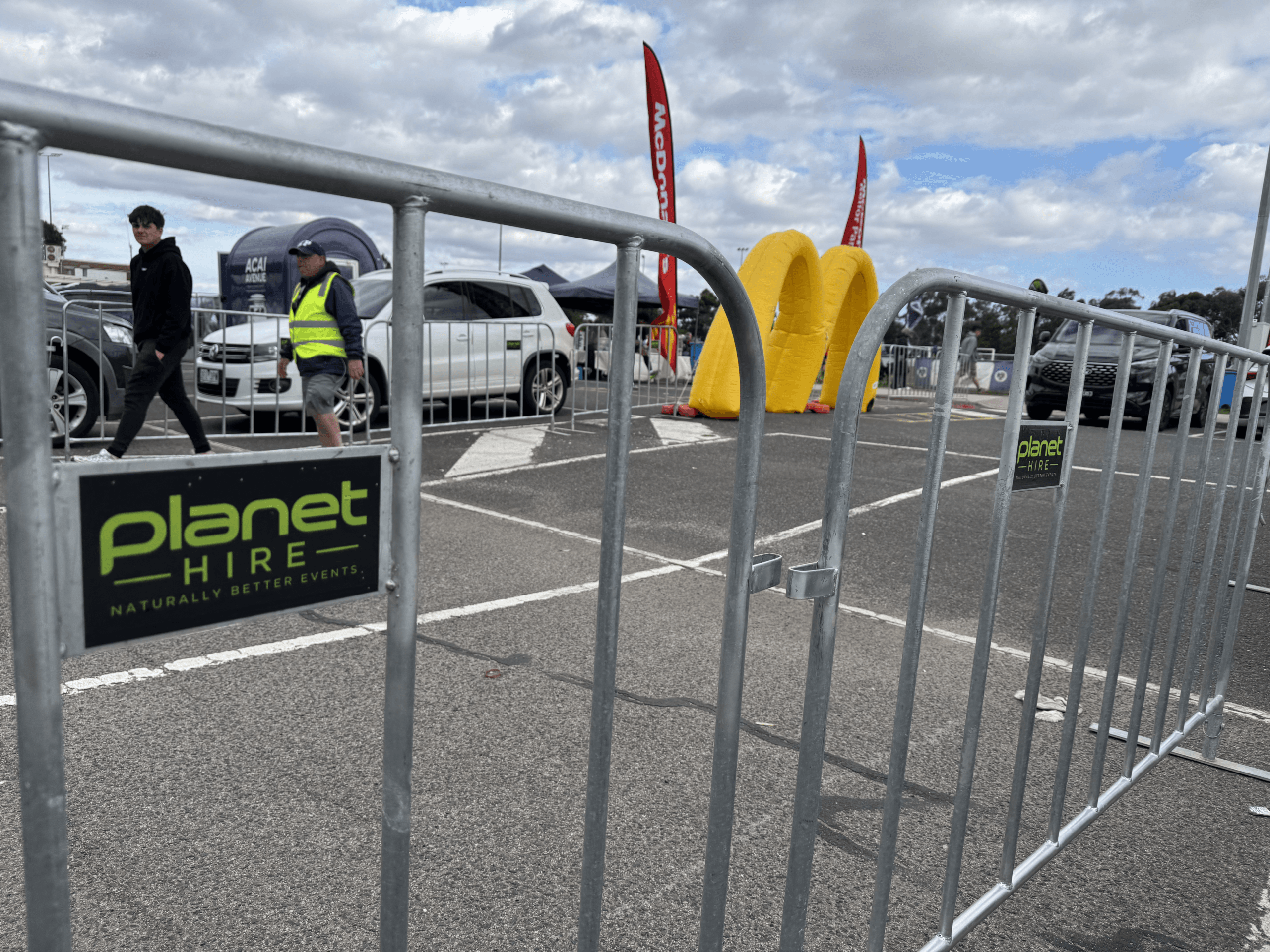 crowd control barriers Melbourne