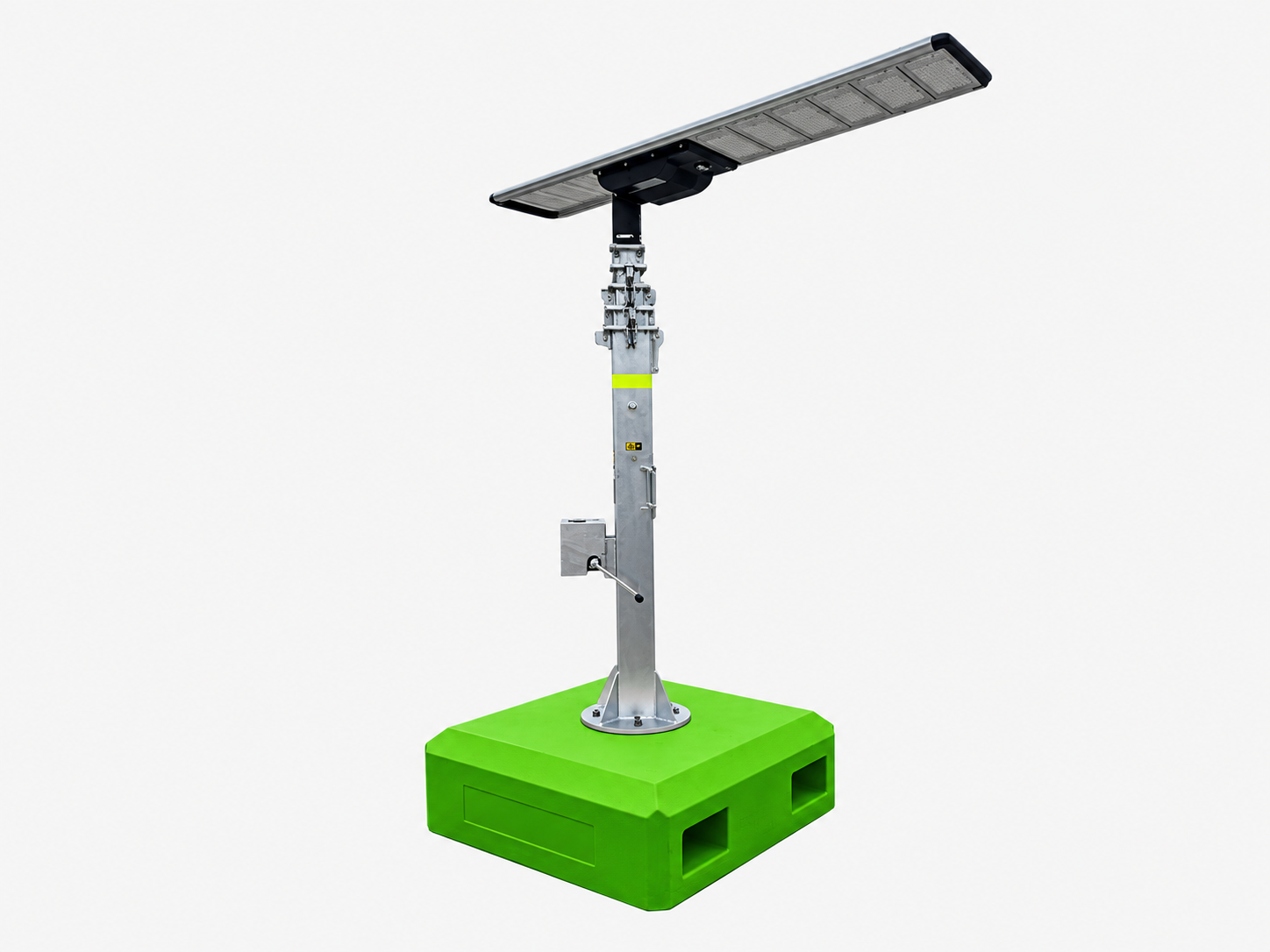 Portable Solar LED Light Tower, solar park lights hire