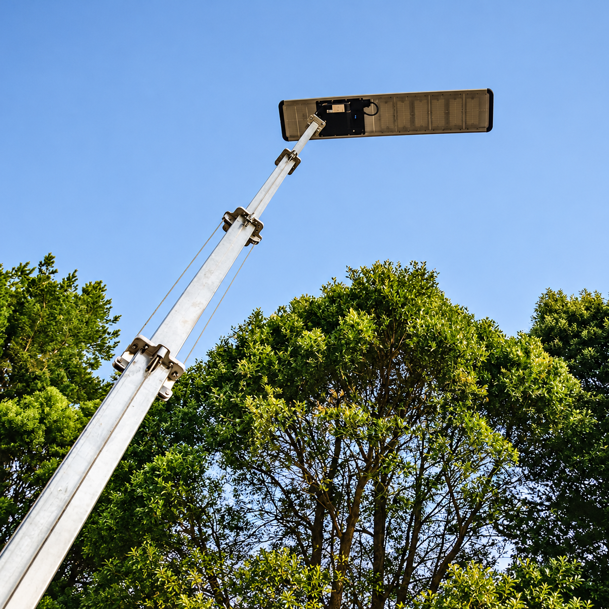 Portable Solar LED Light Tower, solar park lights hire