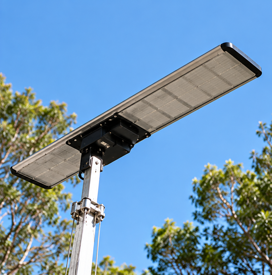 Portable Solar LED Light Tower, solar park lights hire